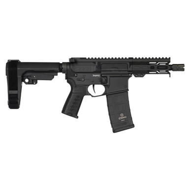 Shop CMMG Banshee MK4 9mm 5in 30rd Armor Black Pistol with Ripbrace (94A020F-AB). Buy best Pistols from gritrsports.com | Reviews and Shipping options available