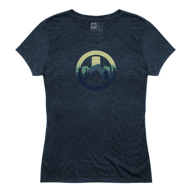 Shop MAGPUL Women's Cascade Navy Heather Cotton/Polyester SS T-Shirt (MAG1193-411). Buy best SS Shirts from gritrsports.com | Reviews and Shipping options available
