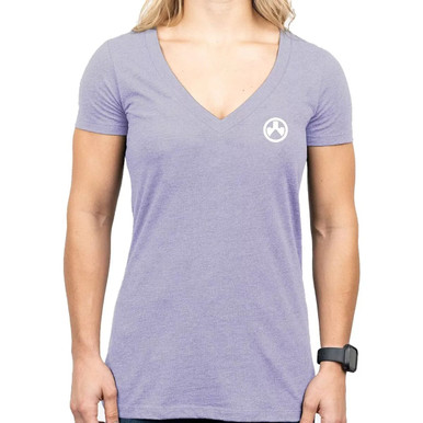 Shop MAGPUL Women's Take Flight Orchid Heather Cotton/Polyester Short Sleeve T-Shirt (MAG1343-530). Buy best SS Shirts from gritrsports.com | Reviews and Shipping options available