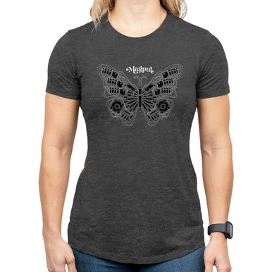 Shop MAGPUL Women's Metamorphosis Charcoal Heather Cotton/Polyester Short Sleeve T-Shirt (MAG1342-011). Buy best SS Shirts from gritrsports.com | Reviews and Shipping options available