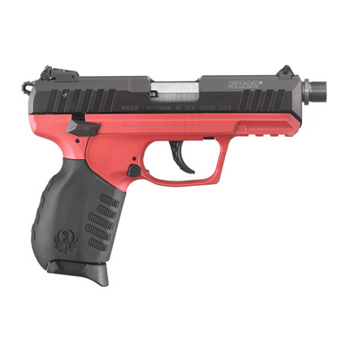 Shop RUGER SR22 22LR 3.5in 10rd Black/Red Semi-Automatic Pistol (3622). Buy best Pistols from gritrsports.com | Reviews and Shipping options available