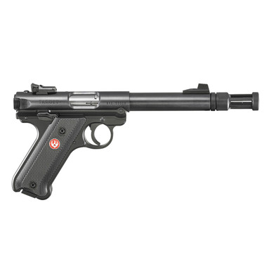 Shop RUGER Mark IV Target 22LR 5.5in Threaded Barrel with Flash Suppressor 2x 10rd Rimfire Pistol (40176). Buy best Pistols from gritrsports.com | Reviews and Shipping options available