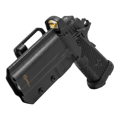 Shop GRITR OWB Kydex Left Hand EDC Pistol Holster Fits Staccato P/CS/XC/XL. Buy best Holsters OWB from gritrsports.com | Reviews and Shipping options available