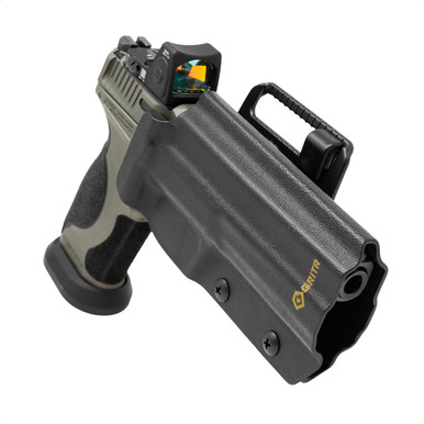 Shop GRITR OWB Kydex Right Hand Holster Fits Metal Frame Smith & Wesson M&P9. Buy best Holsters OWB from gritrsports.com | Reviews and Shipping options available