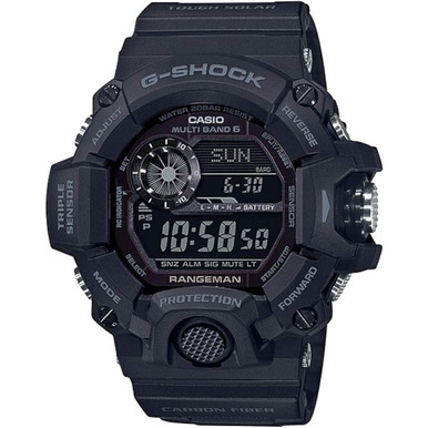 Shop CASIO G-Shock Rangeman Solar Powered Atomic Timekeeping Watch (GW9400-1B). Buy best Watches from gritrsports.com | Reviews and Shipping options available