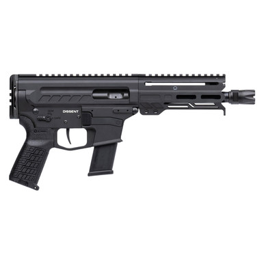 Shop CMMG Dissent MkG Compact Action 45 ACP 6.5in 13rd Armor Black Pistol (45A4C0F-AB). Buy best Pistols from gritrsports.com | Reviews and Shipping options available