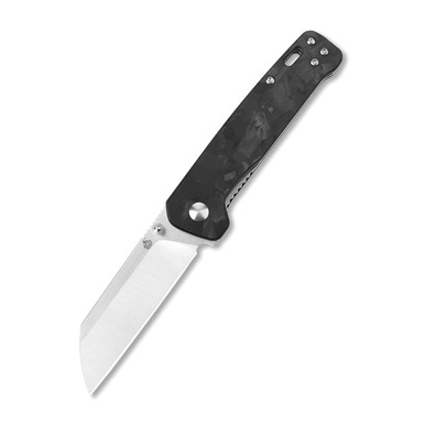 Shop QSP Penguin Copper Washer Satin Blade Black Shredded CF G10 Pocket Knife (QS130-T-Penguin). Buy best Folding Knives from gritrsports.com | Reviews and Shipping options available