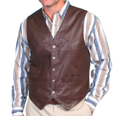 Shop SCULLY Mens Soft Touch Lamb Lambskin Snap Vest. Buy best Vests from gritrsports.com | Reviews and Shipping options available