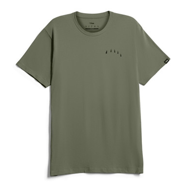 Shop SITKA Men's Griz Olive Green T-Shirt (600353-OLV). Buy best SS Shirts from gritrsports.com | Reviews and Shipping options available