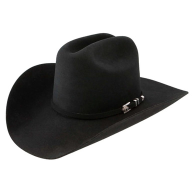 Shop STETSON Apache 4X Buffalo Black Felt Western Hat (SBAPCH-754007). Buy best Hats from gritrsports.com | Reviews and Shipping options available