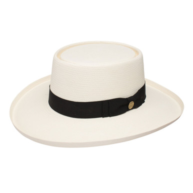 Shop STETSON Colonel Natural with Black Band Shantung Straw Hat (TSCOLNS253081). Buy best Hats from gritrsports.com | Reviews and Shipping options available