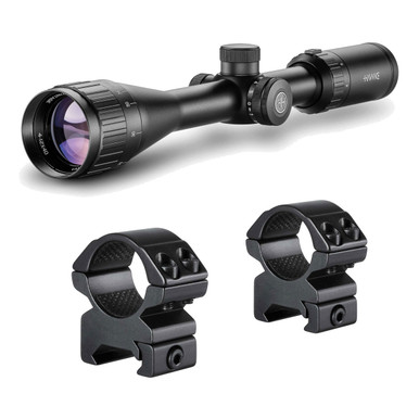 Shop HAWKE Vantage AO IR 4-12x40mm 1in Rimfire .17HMR Riflescope With Match Mount 1in Medium Weaver Scope Rings (14241+22113). Buy best Riflescopes from gritrsports.com | Reviews and Shipping options available