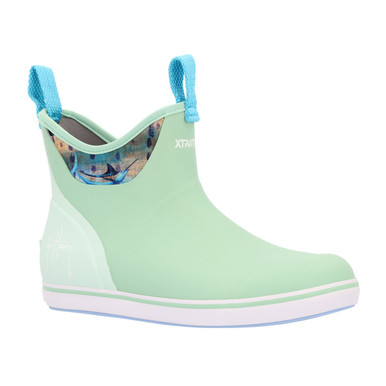 Shop XTRATUF Women's 6in ADB Guy Harvey Lichen/Glacier Ankle Deck Boots (XWABGH30). Buy best Boots from gritrsports.com | Reviews and Shipping options available