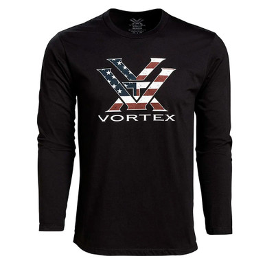 Shop VORTEX Men's Stars and Stripes Long Sleeve T-Shirt (221-08-BLK). Buy best LS Shirts from gritrsports.com | Reviews and Shipping options available