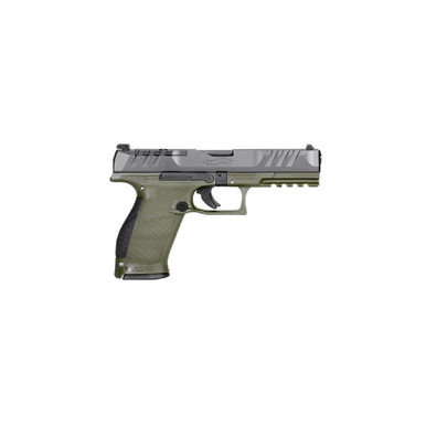 Shop WALTHER PDP Full Size Optic Ready 9mm 4.5in 18rd Two-Tone Green - Frame Semi-Auto Pistol (2858363). Buy best Pistols from gritrsports.com | Reviews and Shipping options available