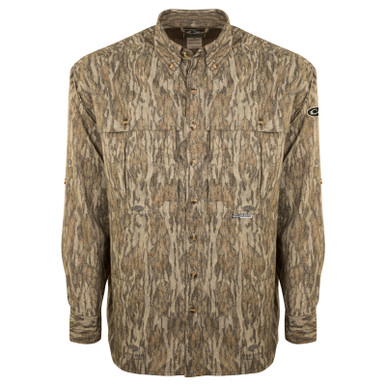 DRAKE EST Camo Flyweight Wingshooters LS Shirt (DW7007)
