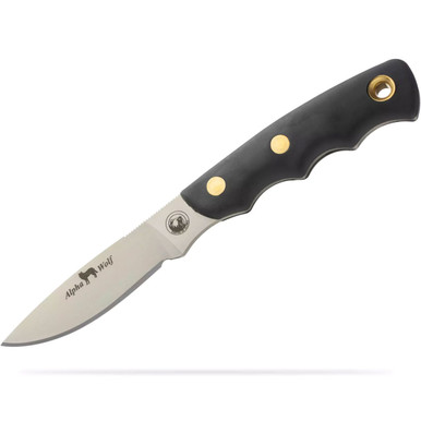 Shop KNIVES OF ALASKA Alpha Wolf 3in S30V Suregrip Knife (00345FG). Buy best Fixed Knives from gritrsports.com | Reviews and Shipping options available