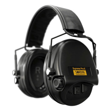 Shop NORMA USA Sordin Supreme Pro-X Slim SFA Black PVC Headband (202299013). Buy best Hearing Protection from gritrsports.com | Reviews and Shipping options available