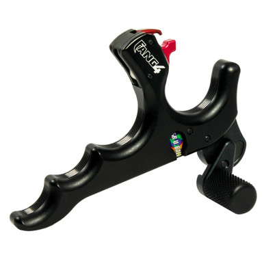 Shop T.R.U. BALL ARCHERY Fang 4 Black 4-Finger Thumb Release w/ Lanyard (TFG4-BK). Buy best Release Aids from gritrsports.com | Reviews and Shipping options available