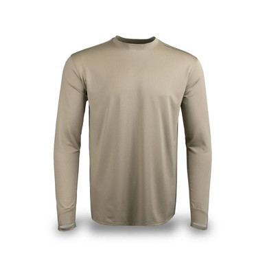 Shop EBERLESTOCK Men's Cascade Performance Dry Earth Long Sleeve Shirt (CLE). Buy best LS Shirts from gritrsports.com | Reviews and Shipping options available