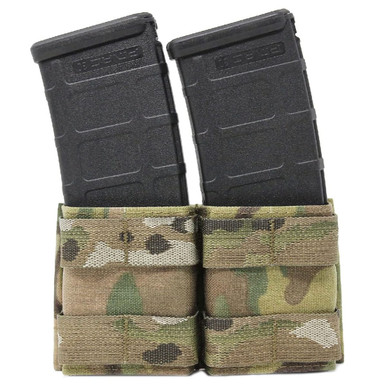 Shop ESSTAC Double 5.56 Multicam Shorty KYWI Pouch w/ Webbing (556.D.S-MLC). Buy best Mag Pouches from gritrsports.com | Reviews and Shipping options available