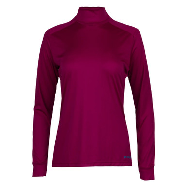 Shop HOT CHILLYS Women's Peach Skins Festival Fuchsia Solid T-Neck (HC3054-428). Buy best Tops from gritrsports.com | Reviews and Shipping options available