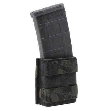 Shop ESSTAC Single 5.56 Multicam Black Shorty KYWI Pouch with Webbing (556.S.S-MLBLK). Buy best Mag Pouches from gritrsports.com | Reviews and Shipping options available
