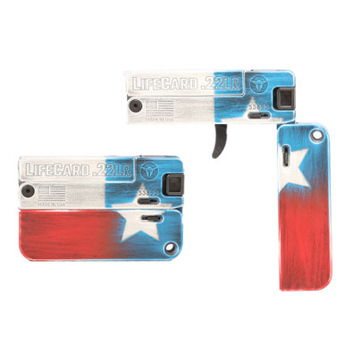 Shop TRAILBLAZER FIREARMS .22LR 2.5in 1rd Don't Mess With Texas LifeCard (LC1-DMWT). Buy best Pistols from gritrsports.com | Reviews and Shipping options available