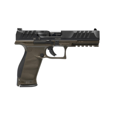 Shop WALTHER PDP Full Size 9mm 5in Two-Tone Green Frame Optic Ready Semi-Auto Pistol (2858398). Buy best Pistols from gritrsports.com | Reviews and Shipping options available