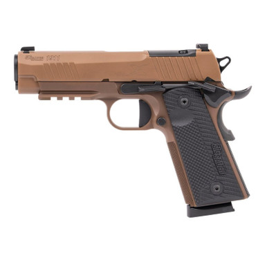 Shop SIG SAUER 1911 Xcarry .45 ACP 4.25in 2x8rd Coyote Semi-Auto Pistol (1911XCA-45-CXR3). Buy best Pistols from gritrsports.com | Reviews and Shipping options available