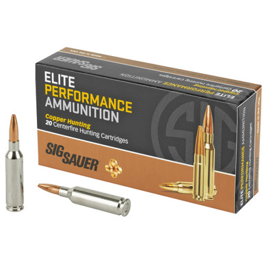 Shop SIG SAUER Elite Copper Hunting 6mm Creedmoor 80gr 20rd Box Ammo (E6MMCH1-20). Buy best Rifle Ammo from gritrsports.com | Reviews and Shipping options available