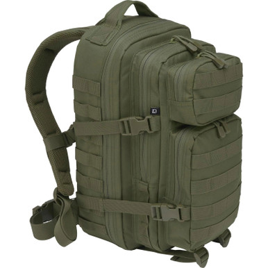 Shop BRANDIT INDIVIDUAL WEAR Medium Olive Assault Backpack (8007-15001-OS). Buy best Backpacks from gritrsports.com | Reviews and Shipping options available