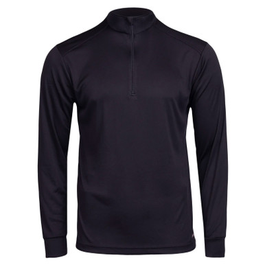 Shop HOT CHILLYS Men's PeachSkins Black Solid Zip-T (HC3053-101). Buy best LS Shirts from gritrsports.com | Reviews and Shipping options available