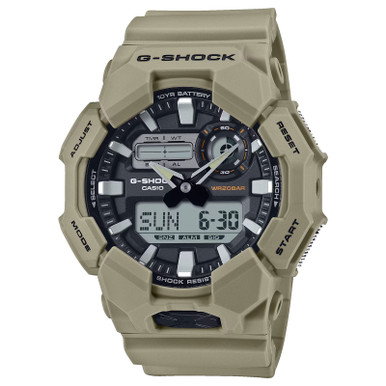 Shop CASIO G-Shock Tan Large-Case Watch (GA-010-5ACR). Buy best Watches from gritrsports.com | Reviews and Shipping options available