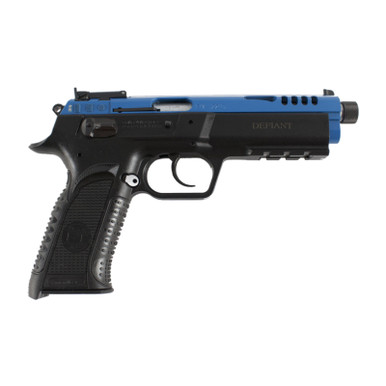 Shop TANFOGLIO Force TB 22L 4.9in Threaded Barrel 1+10rd Blue Steel Slide Pistol (TF-FORCE-22TB). Buy best Pistols from gritrsports.com | Reviews and Shipping options available