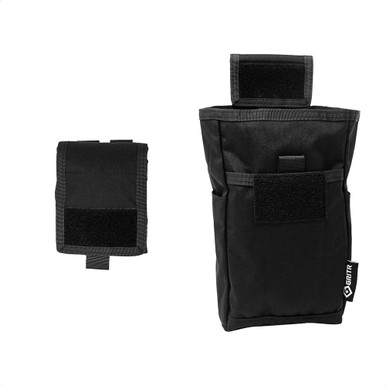 Shop GRITR Tactical Molle Dump Pouch, Foldable Dump Bag for Belts, Black. Buy best Bags from gritrsports.com | Reviews and Shipping options available