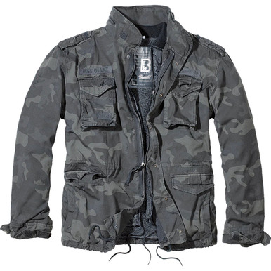 【Brandit】 M-65 Giant Military Jacket XL Brandit M-65 Giant Jacket Army Mens Parka Lined Military