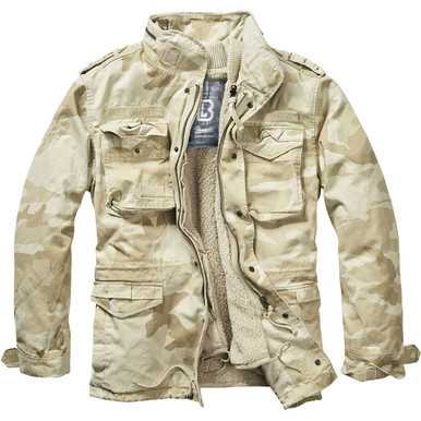 BRANDIT INDIVIDUAL WEAR Men's M65 Premium Giant Sandstorm Field Jacket (3101-20011)