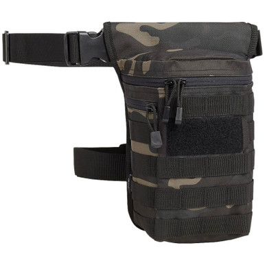Shop BRANDIT INDIVIDUAL WEAR Dark Camo Molle Side Kick Bag (8063-12004-OS). Buy best Waist Packs from gritrsports.com | Reviews and Shipping options available