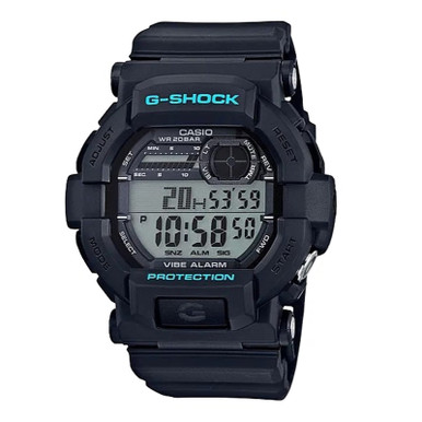 Shop CASIO G-Shock 200m Water Resistant Black World Time Watches (GD350-1CCR). Buy best Watches from gritrsports.com | Reviews and Shipping options available