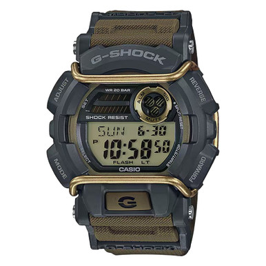 Shop CASIO G-Shock Active Sport Olive Green World Time Watches (GD400-9CR). Buy best Watches from gritrsports.com | Reviews and Shipping options available