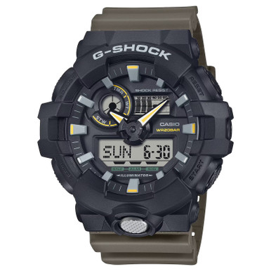 Shop CASIO G-Shock Green World Time Watches (GA-710TU-1A3CR). Buy best Watches from gritrsports.com | Reviews and Shipping options available
