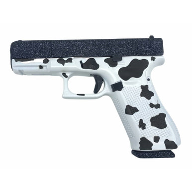 Shop GLOCK 45 Gen5 9mm 4.02in 17rd Tactical Cow Glitter Gun Double-Action Pistol (PA455S203TCOW). Buy best Pistols from gritrsports.com | Reviews and Shipping options available