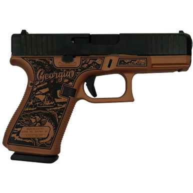 Shop GLOCK 19 Gen 5 9mm 4.02in 3x15rd Custom Georgia Clay Semi-Auto Pistol (PA195S203 MODGACL). Buy best Pistols from gritrsports.com | Reviews and Shipping options available