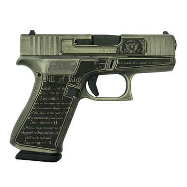 GLOCK 43x MOS Trump 2024 Pistol PX4350201FRMOSMODT24