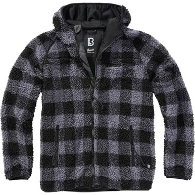 Shop BRANDIT INDIVIDUAL WEAR Men's Hooded Fleece Full Zip Black/Gray Checkered Jacket (5024-12028). Buy best Jackets from gritrsports.com | Reviews and Shipping options available