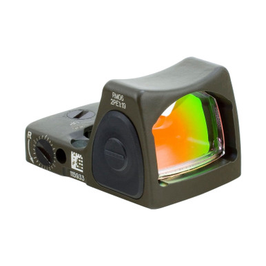Shop TRIJICON RMR Type 2 6.5 MOA Adjustable LED Red Dot OD Green Reflex Sight (RM07-C-700716). Buy best Reflex Sights from gritrsports.com | Reviews and Shipping options available