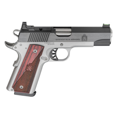 Shop SPRINGFIELD ARMORY 1911 Ronin AOS .45 ACP 4.25in 8rd Blued/Stainless Pistol (PX9118LAOS). Buy best Pistols from gritrsports.com | Reviews and Shipping options available