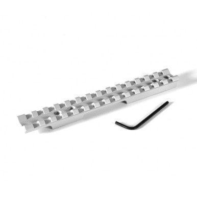 Shop EVOLUTION GUN WORKS Silver 0 MOA  Picatinny Rail Scope Mount Fits Savage 93 (41610). Buy best Scope Mounts from gritrsports.com | Reviews and Shipping options available