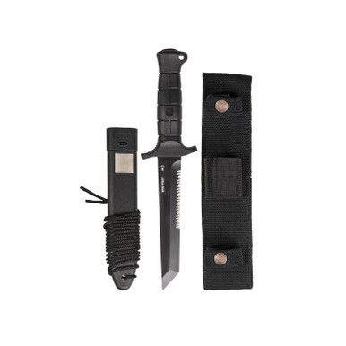 Shop MIL-TEC KM2000 German Special Forces Black Combat Knife (15362100). Buy best Fixed Knives from gritrsports.com | Reviews and Shipping options available